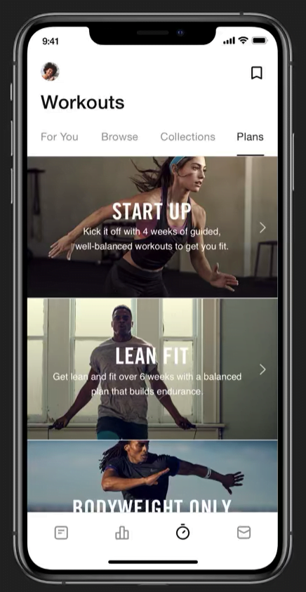 Top 6 Fitness and Wellness Apps For Home Use 1 Nike Training Club app